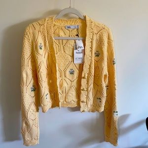 Zara Floral Sweater